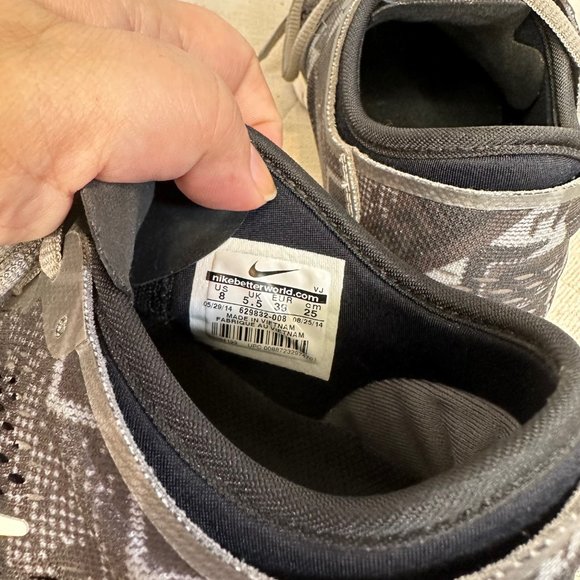 Geometric Aztec Design Nike Free 5.0 TR Fit 4 Training Sneakers 8 - Picture 4 of 10